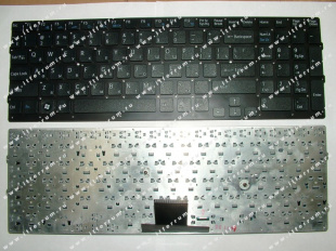Клавиатуры sony vaio vpc-eb series черная без рамки  для ноутбков.