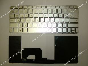 Клавиатуры hp mini 210-2000 серебристая  для ноутбков.