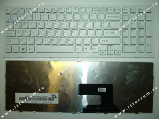 Клавиатуры sony vaio vpc-eh белая  для ноутбков.