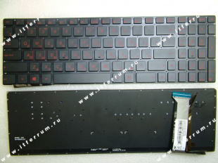 Клавиатуры asus g551 g551jk g551jx n551 черная  для ноутбков.