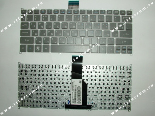 Клавиатуры acer s3 серая  для ноутбков.