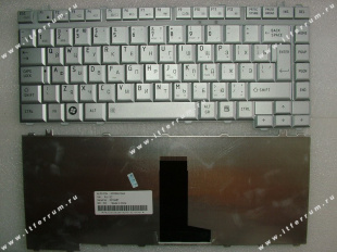 Клавиатуры toshiba satellite a200, a205, a210, a215, a300, a305, m200, m205 серебристая  для ноутбков.