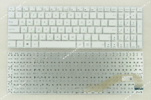 Клавиатуры asus x540 (белая)  для ноутбков.